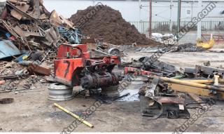 Photo Textures of Metal Scrap